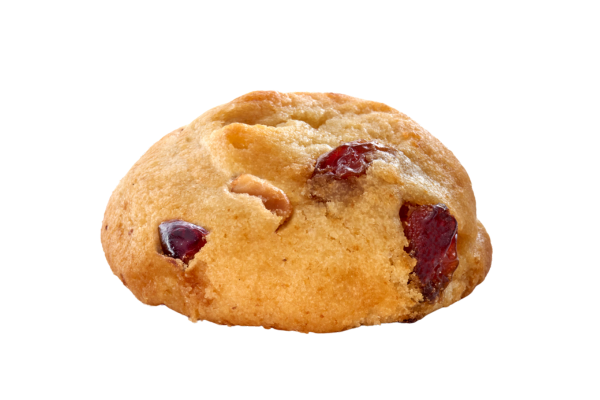 Soft shortbread cookies with blueberry