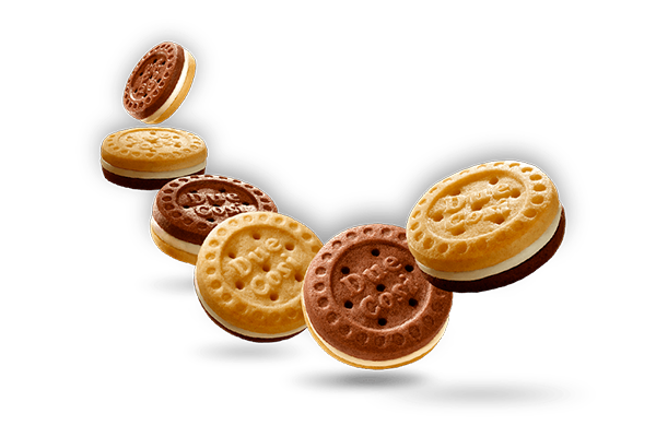 No-added-sugar sandwich cookie