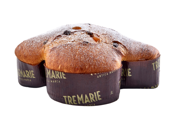 Colomba with pear and chocolate