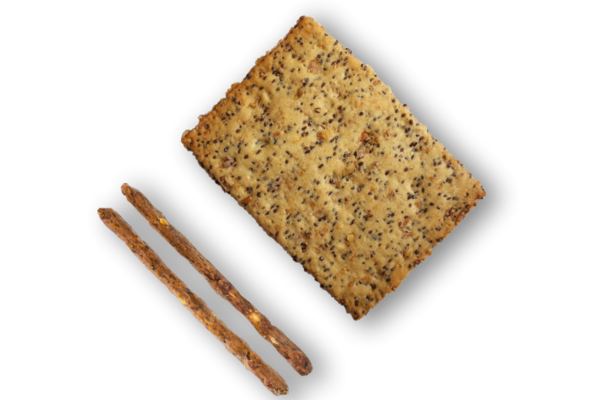 CRISPBREAD with oats and seed mix