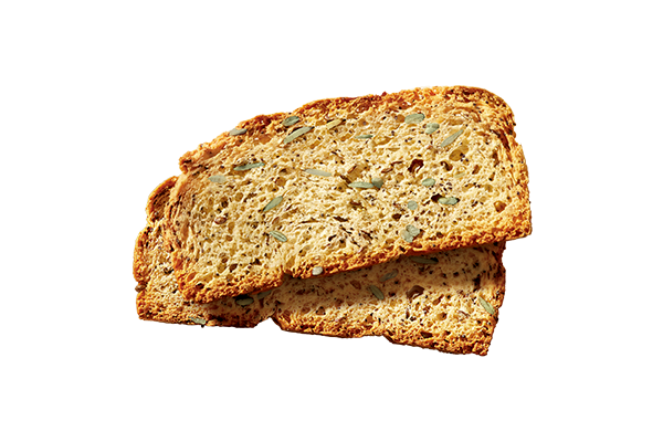 SWEET RUSKS WITH poppy, sunflower, pumpkin and flax seeds